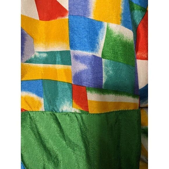 Colorful Geometric Women's Jacket - Picture 14 of 16